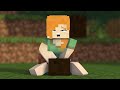 Steve Caught Alex?!.. Steve Bites Alex, Steve I'm Stuck | Minecraft Mix Animation #5