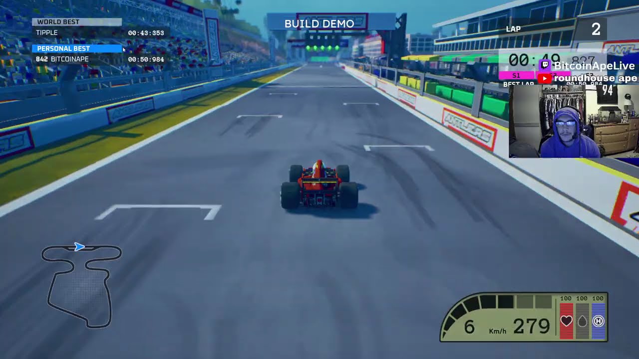 formula legends demo first time gameplay