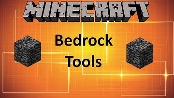 BEDROCK TOOLS MOD - MINECRAFT 1.8 (MOD SHOWCASE)
