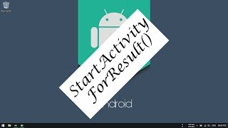 Android Tutorial (Kotlin) - 33 - How to setup StartActivityForResult