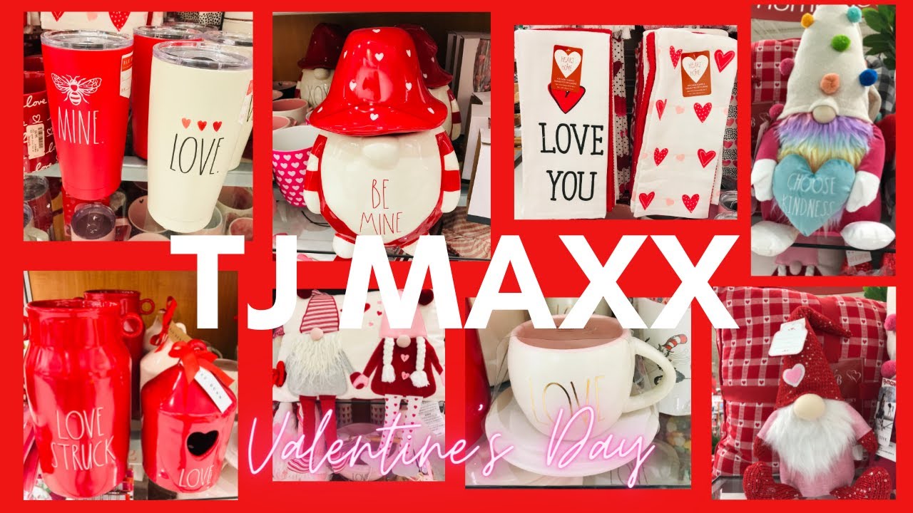 NEW TJ MAXX VALENTINE’S DAY 2022 ️ SHOP WITH ME & SHOPPING HAUL