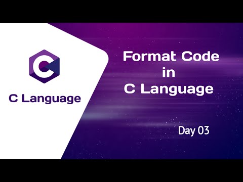 Format code in C Language | #03
