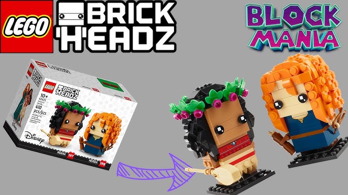 Moana & Merida 40621, BrickHeadz