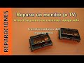 Reparar monitor. Transformador inversor CCFL mal