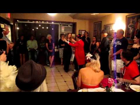 Con Artist & Robyn Bellospirito Tango at Art Show