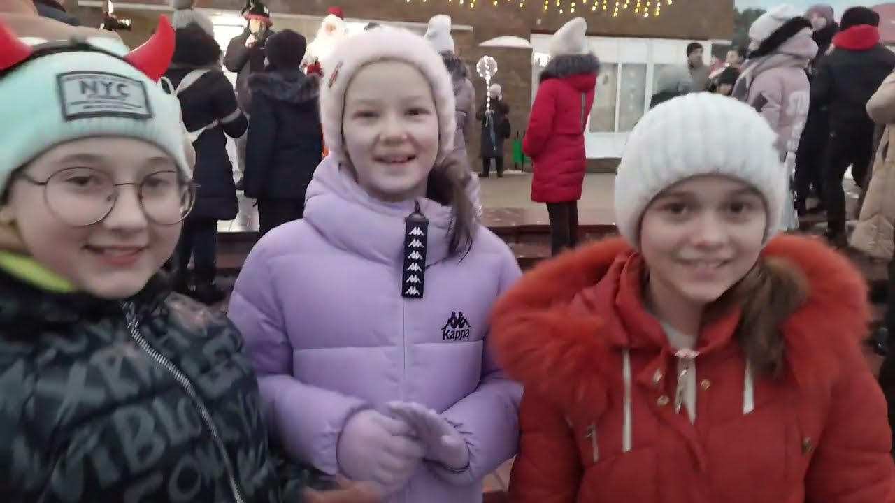 Парад Дедов Морозов и Снегурочек 2023! Березино 21 декабря! 6ч.