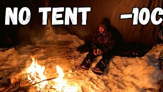 Camping in Freezing Temperatures Without a Tent