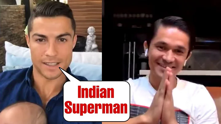Ronaldo And Chettri First Time Video Chat After India Won SAFF Championship - DayDayNews