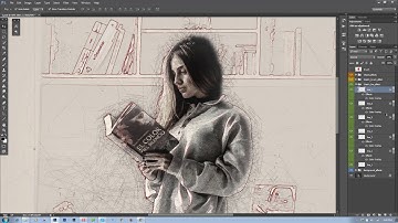 Digital Art Photoshop Action
