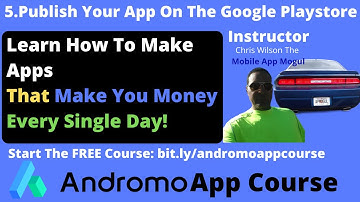 𝐇𝐨𝐰 𝐓𝐨 𝐌𝐚𝐤𝐞 𝐌𝐨𝐧𝐞𝐲 𝐂𝐫𝐞𝐚𝐭𝐢𝐧𝐠 𝐀𝐩𝐩𝐬 𝐀𝐧𝐝𝐫𝐨𝐦𝐨 𝐀𝐩𝐩𝐬 𝐂𝐨𝐮𝐫𝐬𝐞 𝟓 - 𝐏𝐮𝐛𝐥𝐢𝐬𝐡 𝐘𝐨𝐮𝐫 𝐀𝐩𝐩 𝐎𝐧 𝐓𝐡𝐞 𝐆𝐨𝐨𝐠𝐥𝐞 𝐏𝐥𝐚𝐲𝐬𝐭𝐨𝐫𝐞