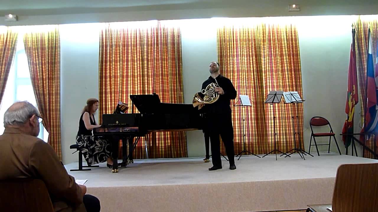 序奏、主題と変奏（リヒャルト・シュトラウス）（ホルン+ピアノ