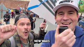 Protest Stalls Amid Sarcastic Cheers