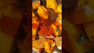 Tempered pumpkin Curry @Home Style Cooking