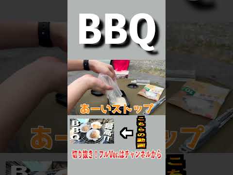 いい季節にBBQ!!#バーベキュー#飯盒炊爨#メスティン