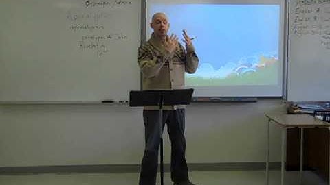 Apocalyptic Fiction: An Introduction, Part 1 (high school lecture)