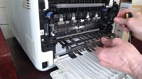 Brother MFC Laser Printer Fuser installation replacement