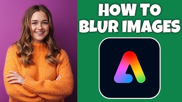 How To Blur An Image In Adobe Express | Adobe Express Tutorial