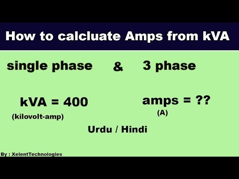Generator Kva To Amps Chart