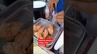 special secret crispy fried chicken viral short