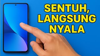 buka layar hp tanpa tombol power