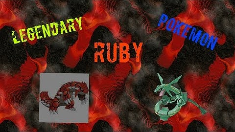 CHEAT CODES TO CATCH LEGENDARY POKEMON !! RUBY VERSION
