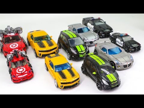 Transformers Movie Human Alliance & Deluxe Bumblebee Barricade Jazz Skids Leadfoot Car Robot Toys