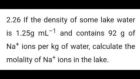 SOLUTIONS | Exercise Questions 1.26 | CLASS 12 CHEMISTRY | NCERT CHAPTER 1