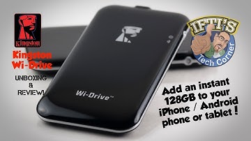 iPhone/Android Wireless Storage Expansion - Kingston Wi-Drive Review