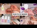 DIY SALON STYLE GEL MANICURE AT HOME! | BEST PREP TO AVOID LIFTING!!