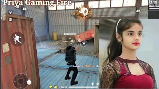 Free Fire Ff Gameplay Total Gaming Vs Priya Gaming Fire Ff Video 
