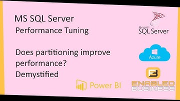 Does partitioning Improve performance ? Explained