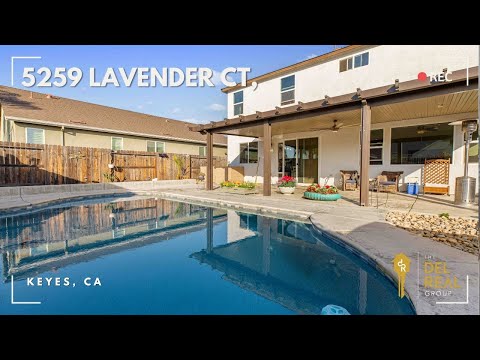 5259 Lavender Ct, Keyes, CA home video tour