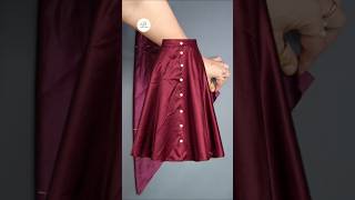 Elegant satin skirt ✨Timeless &amp; easy to style 💕 #sewing #fashion #diy #costura #skirt #pattern