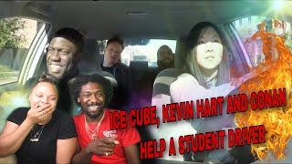 Ice Cube, Kevin Hart And Conan Help A Student Driver | Reaction