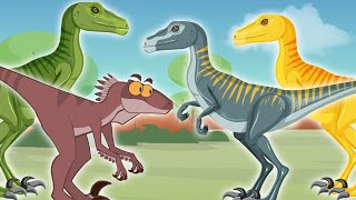 Big Dinosaur Fight | Dinosaur Cartoon For Kids | I&#39;m A Dinosaur