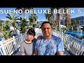SUENO DELUXE BELEK 5* Обзор основного здания Лобби Бары SPA Крытый бассейн. 4К - Видео