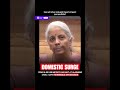 ‘Gold &amp; silver imports are not at alȺrming level,’ says FM Nirmala Sitharaman
