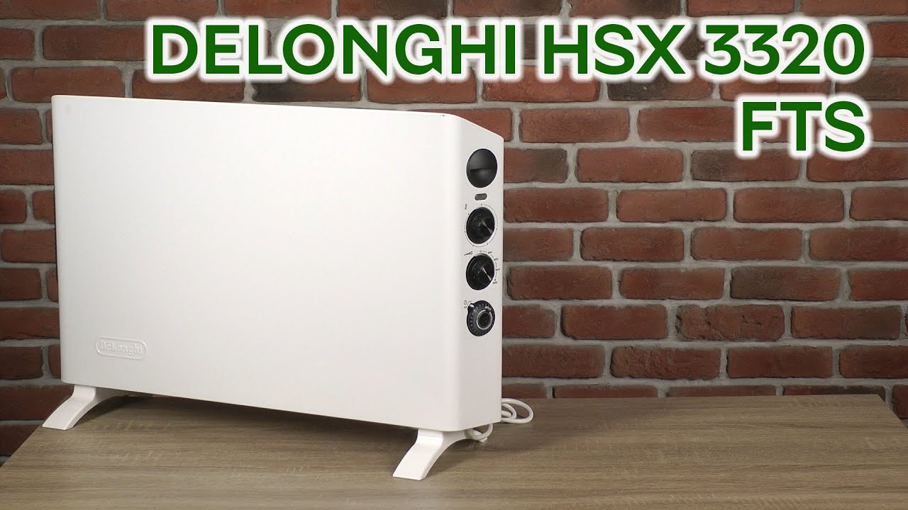 Розпаковка DELONGHI HSX 3320 FTS - YouTube