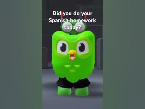 you always lose the homework in spanish duolingo