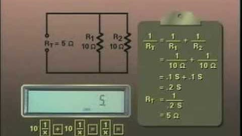 DC Electronics Theory 5 Segment 5 - Resistors in Parallel