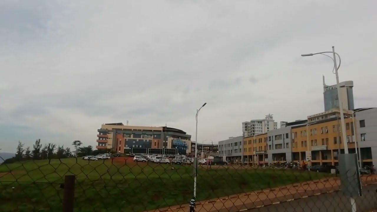 Downtown Kigali Tour – Buildings around the Bus Station