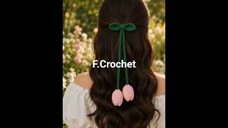 Hair Accessories #crochet #viral #design #handmade #diy #knitting