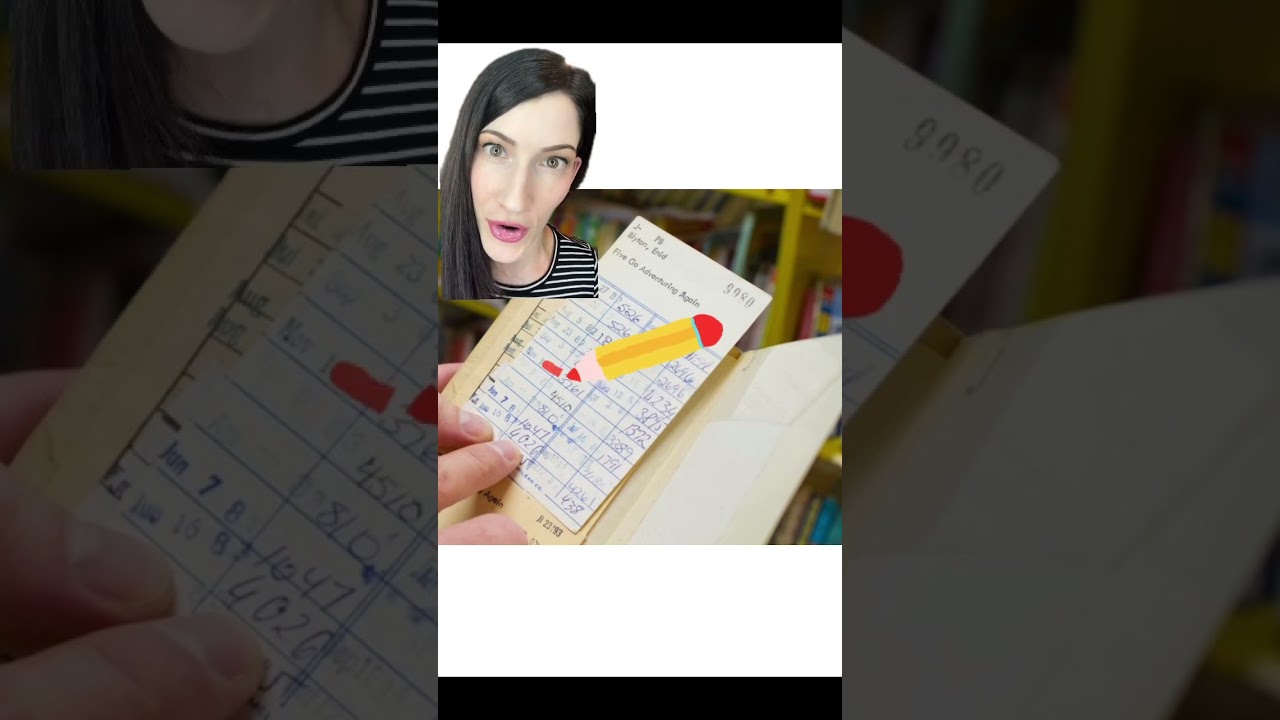 Remember THIS from library books?! (90’s Nostalgia)