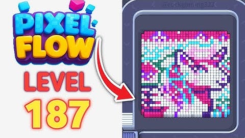 Pixel Flow Level 187 Walkthrough