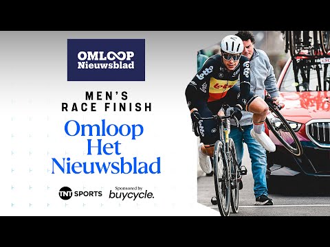 CLOSE FINISH! 🤯 | Mens Omloop Nieuwsblad 2025 Final KMs