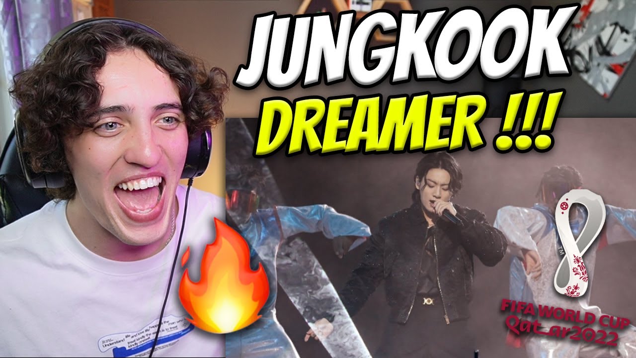 JUNG KOOK 'Dreamers' at FIFA World Cup Opening Ceremony (UNITING NATIONS !!!) - REACTION
