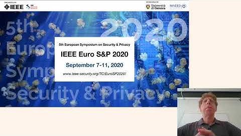 General Chairs Welcome | IEEE Euro S&P 2020