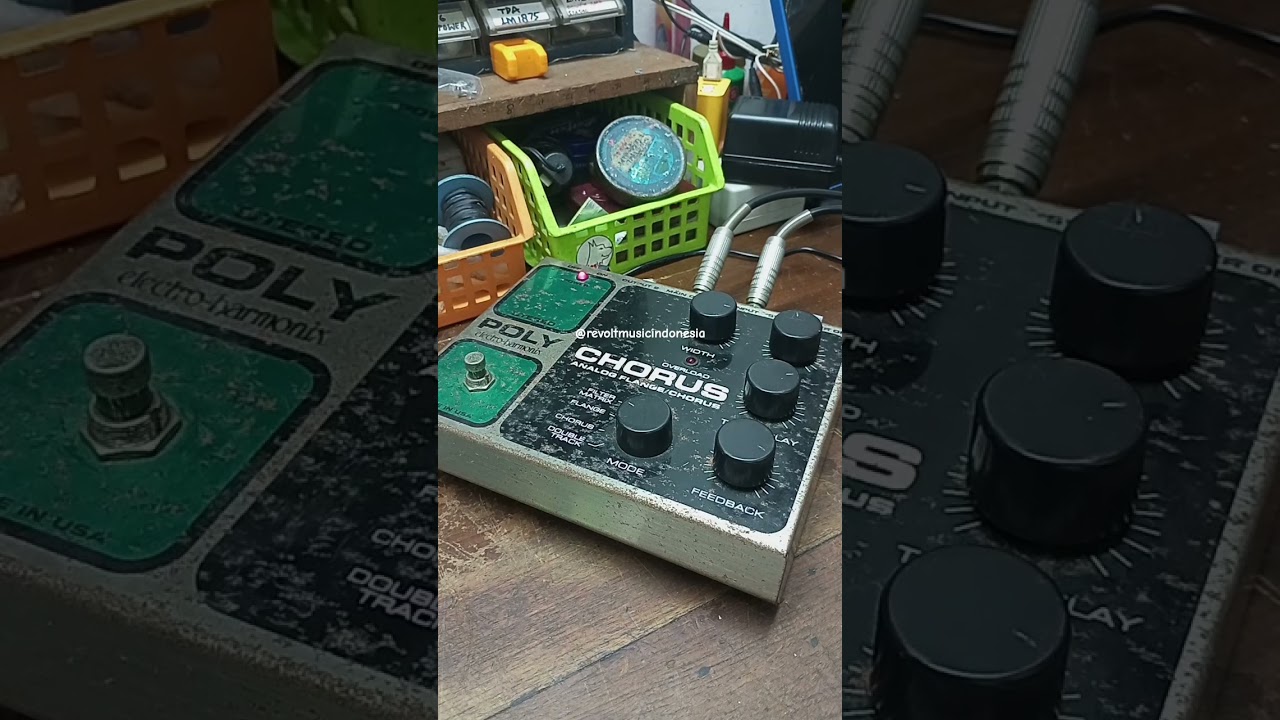 Electro-Harmonix Stereo Poly Chorus - Analog Flange Chorus