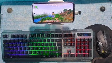 Minecraft Play Keyboard Mouse In Mobile Phone Like Pc New 2025