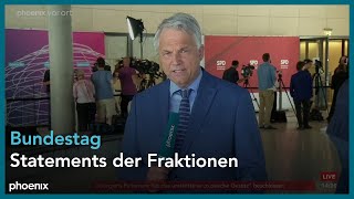 Aktuelles aus den Fraktionen des Deutschen Bundestags | 14.05.24